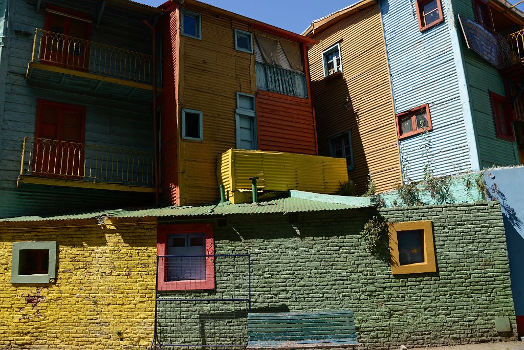 19 Colourful Buildings Caminito La Boca Buenos Aires